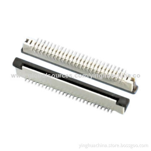 FPC/FFC Connectors, 1.0mm Pitch, PH Vertical, SMT 2-30 Contact, 0.5A/50V, 2.5mm Height 3923
